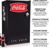 imageIgloo 32 CuFt Double Door Compact Refrigerator with Freezer  Slide Out Glass Shelf Perfect for Homes Offices Dorms  BlackCoke Black
