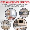 imageIgloo 32 CuFt Double Door Compact Refrigerator with Freezer  Slide Out Glass Shelf Perfect for Homes Offices Dorms  BlackCoke Red