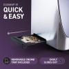 imageInspirex Touch Screen Display Smart Toaster 2 Slice with 8 Bread Type and 7 Browning Modes Automatic Lowering and Raising Digital Countdown Modern Style Stainless SteelInspirex Automatic