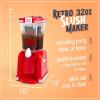 imageNostalgia CocaCola Frozen Drink Maker and Margarita Machine for Home  32Ounce Slushy Maker with Stainless Steel Flow Spout  Easy to Clean and Double Insulated  RedCocaCola