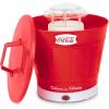 imageNostalgia CocaCola Hot Air Electric Popcorn Maker 8 Cups Healthy Oil Free Popcorn with Measuring Scoop Peace ampamp Harmony AquaHot Air Bucket Coke