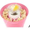 imageNostalgia CocaCola Hot Air Electric Popcorn Maker 8 Cups Healthy Oil Free Popcorn with Measuring Scoop Peace ampamp Harmony AquaHot Air Bucket Coral