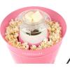 imageNostalgia CocaCola Hot Air Electric Popcorn Maker 8 Cups Healthy Oil Free Popcorn with Measuring Scoop Peace ampamp Harmony AquaHot Air Bucket Coral