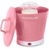 imageNostalgia CocaCola Hot Air Electric Popcorn Maker 8 Cups Healthy Oil Free Popcorn with Measuring Scoop Peace ampamp Harmony AquaHot Air Bucket Coral