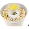 imageNostalgia CocaCola Hot Air Electric Popcorn Maker 8 Cups Healthy Oil Free Popcorn with Measuring Scoop Peace ampamp Harmony AquaHot Air Bucket Khaki