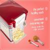 imageNostalgia CocaCola Popcorn Maker Machine  Professional Tabletop With 25 Oz Kettle Makes Up to 10 Cups  Vintage Popcorn Machine Movie Theater Style  Coke RedMetalic Red