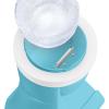 imageNostalgia CocaCola Snow Cone Shaved Ice Machine  Retro TableTop Slushie Machine  Includes 1 Reusable Plastic Cup and Ice Mold Coke BlueCocaCola