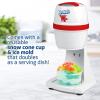 imageNostalgia CocaCola Snow Cone Shaved Ice Machine  Retro TableTop Slushie Machine  Includes 1 Reusable Plastic Cup and Ice Mold Coke BlueKoolAid
