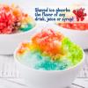imageNostalgia CocaCola Snow Cone Shaved Ice Machine  Retro TableTop Slushie Machine  Includes 1 Reusable Plastic Cup and Ice Mold Coke BlueKoolAid