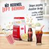 imageNostalgia Electrics CocaCola HotAir Electric Popcorn Maker 8 Cups Healthy Oil Free Popcorn with Measuring Scoop Coke Red ampamp WhiteCoke