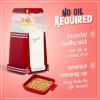 imageNostalgia Electrics CocaCola HotAir Electric Popcorn Maker 8 Cups Healthy Oil Free Popcorn with Measuring Scoop Coke Red ampamp WhiteRed