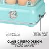 imageNostalgia HomeCraft Premium Stainless Steel 8 Capacity Electric Large HardBoiled Egg Cooker Poached Scrambled Omelets Whites Sandwiches for Keto ampamp LowCarb Diets Vegetable Steamer with Buzzer14Egg