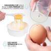 imageNostalgia HomeCraft Premium Stainless Steel 8 Capacity Electric Large HardBoiled Egg Cooker Poached Scrambled Omelets Whites Sandwiches for Keto ampamp LowCarb Diets Vegetable Steamer with Buzzer7 Eggs