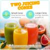imageNostalgia Taco Tuesday Electric Citrus Juicer Machine and Pitcher  Includes Margarita Salt and Rimmer Set and Four 8 oz Glasses  32 oz  Green