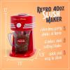 imageNostalgia Taco Tuesday Frozen Drink Maker and Margarita Machine for Home  40Ounce Slushy Maker with Stainless Steel Flow Spout  Easy to Clean and Double Insulated  Lime GreenCoke
