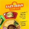 imageNostalgia Taco Tuesday Heated Lazy Susan Taco Bar Serving Set for a Party with 4 Tortilla Holders Fondue Pot for Burritos Nachos and Fajitas  20 Oz  RedLazy Susan Red