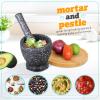 imageTaco Tuesday Complete Taco Serving Set with Tortilla Warmer Salsa Bowls Shell Holders and Mortar and Pestle  9Piece Set  Red Yellow and Green