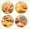 imageTaco Tuesday Deluxe 10inch 6Wedge Electric Quesadilla Maker with Extra Stuffing Latch Red5Inch Double Quesadilla Maker
