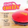 imageTaco Tuesday Deluxe 10inch 6Wedge Electric Quesadilla Maker with Extra Stuffing Latch Red8Inch Quesadilla Maker