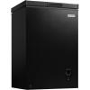 imageIgloo 35 Cu Ft Chest Freezer with Removable Basket and Front Defrost Water Drain Small Deep Freezer Perfect for Homes Garages and RVs WhiteBlack