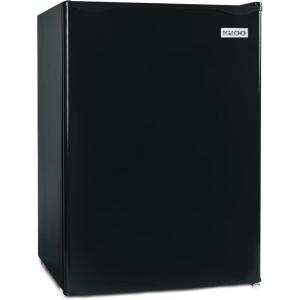 imageIgloo 32 CuFt Double Door Compact Refrigerator with Freezer  Slide Out Glass Shelf Perfect for Homes Offices Dorms  BlackBlack