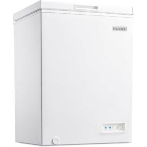 imageIgloo 35 Cu Ft Chest Freezer with Removable Basket and Front Defrost Water Drain Small Deep Freezer Perfect for Homes Garages and RVs WhiteWhite Chest