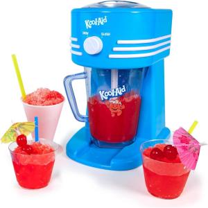 imageNostalgia Taco Tuesday Frozen Drink Maker and Margarita Machine for Home  40Ounce Slushy Maker with Stainless Steel Flow Spout  Easy to Clean and Double Insulated  Lime GreenKoolAid