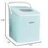 imageCocaCola Automatic Ice Maker Self Cleaning Countertop Size 26 Pounds in 24 Hours 9 Large or Small Ice Cubes in 7 Minutes LED Control Panel Scoop Included Perfect for Water BottlesAqua