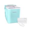imageCocaCola Automatic Ice Maker Self Cleaning Countertop Size 26 Pounds in 24 Hours 9 Large or Small Ice Cubes in 7 Minutes LED Control Panel Scoop Included Perfect for Water BottlesAqua