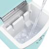imageCocaCola Automatic Ice Maker Self Cleaning Countertop Size 26 Pounds in 24 Hours 9 Large or Small Ice Cubes in 7 Minutes LED Control Panel Scoop Included Perfect for Water BottlesAqua