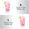 imageCocaCola Automatic Ice Maker Self Cleaning Countertop Size 26 Pounds in 24 Hours 9 Large or Small Ice Cubes in 7 Minutes LED Control Panel Scoop Included Perfect for Water BottlesRed