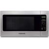 imageFarberware Countertop Microwave 700 Watts 07 Cu Ft  Microwave Oven With LED Lighting and Child Lock  Perfect for Apartments and Dorms  Easy Clean Grey Interior Retro BlackStainless Steel