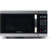 imageFarberware Countertop Microwave 700 Watts 07 Cu Ft  Microwave Oven With LED Lighting and Child Lock  Perfect for Apartments and Dorms  Easy Clean Grey Interior Retro BlackStainless Steel