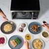 imageFarberware FM09SSE Classic Countertop Microwave Oven 900Watt with LED Lighting Child Lock Easy Clean Interior 09 Cu Ft Stainless Steel09 Cu Ft Stainless