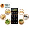 imageFarberware OvertheRange Microwave Oven 17 Cu Ft  1000W  Auto Reheat MultiStage Cooking MeltSoften Feature Child Safety Lock LED Display  Space Efficient ampamp Powerful  BlackStainless Steel