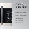 imageFarberware OvertheRange Microwave Oven 17 Cu Ft  1000W  Auto Reheat MultiStage Cooking MeltSoften Feature Child Safety Lock LED Display  Space Efficient ampamp Powerful  BlackStainless Steel