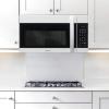 imageFarberware OvertheRange Microwave Oven 17 Cu Ft  1000W  Auto Reheat MultiStage Cooking MeltSoften Feature Child Safety Lock LED Display  Space Efficient ampamp Powerful  BlackWhite