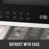 imageFarberware OvertheRange Microwave Oven 17 Cu Ft  1000W  Auto Reheat MultiStage Cooking MeltSoften Feature Child Safety Lock LED Display  Space Efficient ampamp Powerful  BlackStainless Steel