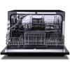 imageFarberware Portable Countertop Dishwasher  7Program System for Home RV and Apartment  Wash Dishes Glass and Baby Products  Hookup Required 197quotD x 217quotW x 172quotH Touch controlBlack