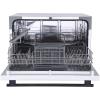 imageFarberware Portable Countertop Dishwasher  7Program System for Home RV and Apartment  Wash Dishes Glass and Baby Products  Hookup Required 197quotD x 217quotW x 172quotH Touch controlGlass Door White