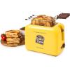 imageNostalgia CocaCola Grilled Cheese Toaster with EasyClean Toaster Baskets and Adjustable Toasting Dial Red 2SlotDeluxe Grilled Cheese Toaster