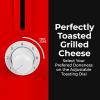 imageNostalgia CocaCola Grilled Cheese Toaster with EasyClean Toaster Baskets and Adjustable Toasting Dial Red 2SlotGrilled Cheese Toaster Coke