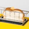 imageNostalgia CocaCola Grilled Cheese Toaster with EasyClean Toaster Baskets and Adjustable Toasting Dial Red 2SlotGrilled Cheese Toaster Original