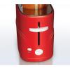 imageNostalgia CocaCola Hot Dog Roller Holds 8 Regular Sized or 4FootLong Hot Dogs and 6 Bun Capacity Stainless Steel Rollers Perfect For Breakfast Sausages Brats Taquitos Egg Rolls RedWhiteHot Dog Toaster
