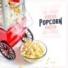 imageNostalgia Maker 12 Cups CocaCola Hot Air Popcorn Machine with Measuring Cap Oil Free Vintage Movie Theater Style White and RedCoke