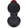imageNostalgia MyMini Personal Electric Heart Turkey Waffle Maker 5Inch Cooking Surface Waffle Iron for Hash Browns French Toast Grilled Cheese Quesadilla Brownies Cookies RedTurkey