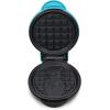 imageNostalgia MyMini Personal Electric Heart Turkey Waffle Maker 5Inch Cooking Surface Waffle Iron for Hash Browns French Toast Grilled Cheese Quesadilla Brownies Cookies RedSnowman