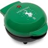 imageNostalgia MyMini Personal Electric Heart Turkey Waffle Maker 5Inch Cooking Surface Waffle Iron for Hash Browns French Toast Grilled Cheese Quesadilla Brownies Cookies RedReindeer