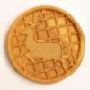 imageNostalgia MyMini Personal Electric Heart Turkey Waffle Maker 5Inch Cooking Surface Waffle Iron for Hash Browns French Toast Grilled Cheese Quesadilla Brownies Cookies RedReindeer