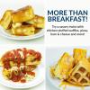 imageNostalgia MyMini Personal Electric Heart Turkey Waffle Maker 5Inch Cooking Surface Waffle Iron for Hash Browns French Toast Grilled Cheese Quesadilla Brownies Cookies RedStuffed Ivy